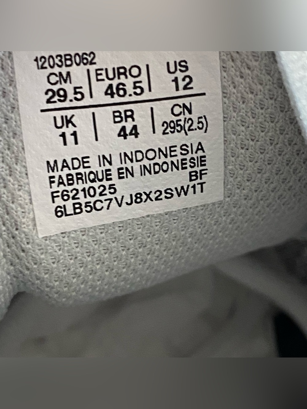 Asics Gel-1130 White Silver Mint Mens Size 12 Running Shoes 1203B062 NEW - Picture 10 of 10